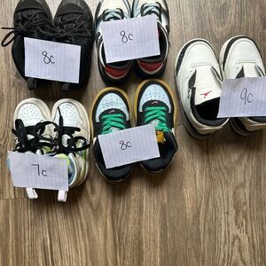 Kids sneakers. Gently used. Asking for $40 per pair.